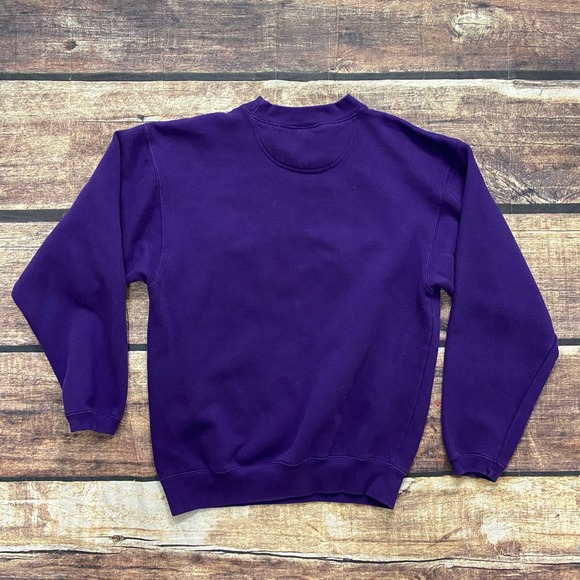 ❌SOLD❌ Vintage College Crewneck Sweatshirt Medium Stitched Embroidered Chicago - Picture 4 of 4